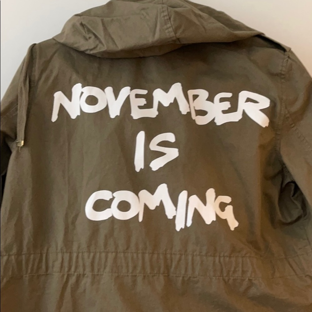 Olive Green Outrage Jacket